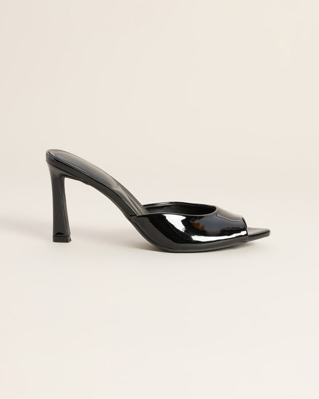 Picture Perfect Faux Leather Mules