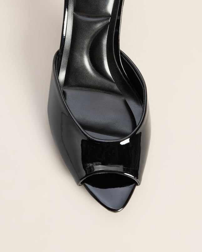 Picture Perfect Faux Leather Mules