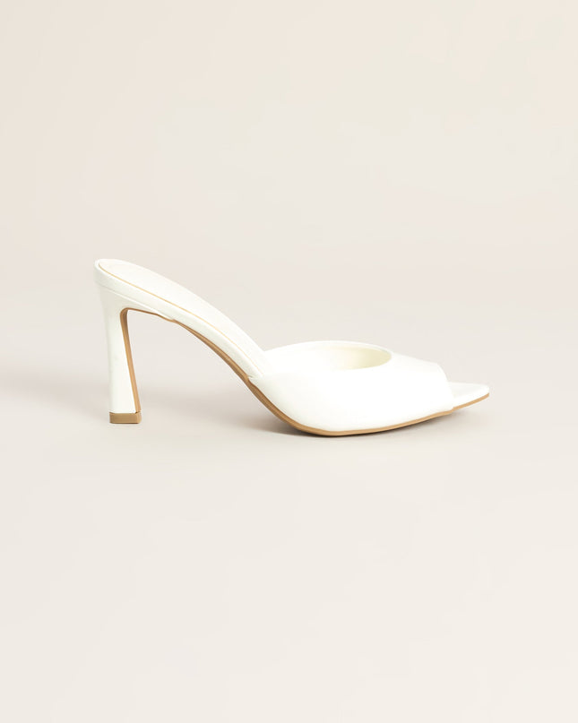 Picture Perfect Faux Leather Mules