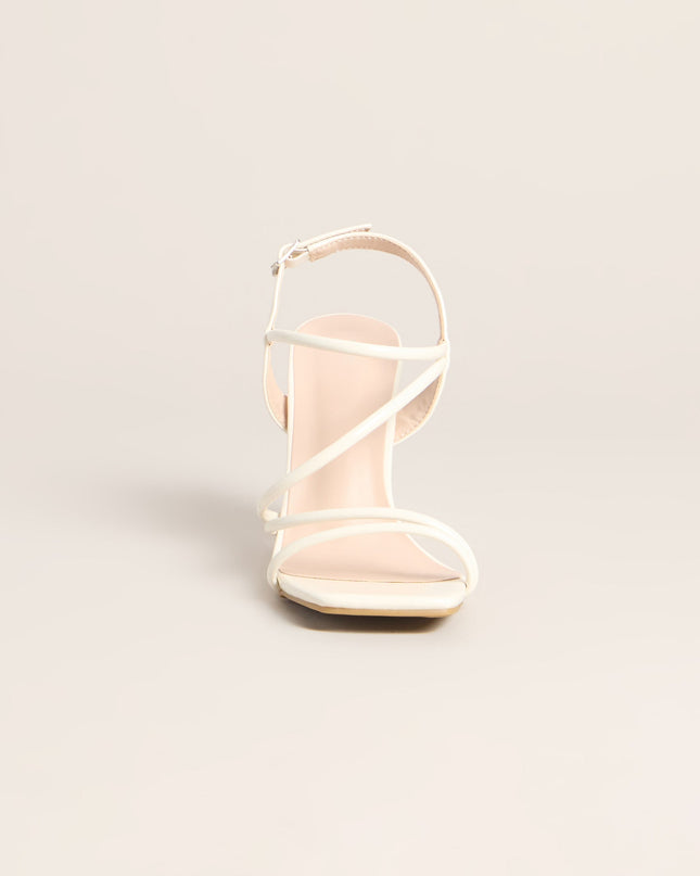 Too Tempting Patent Strappy Heels