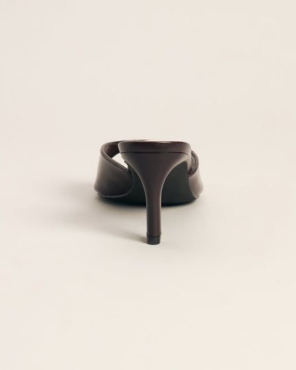 Desk To Drinks Peep Toe Mules