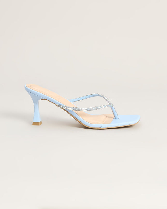 Ice Queen Rhinestone Kitten Heels