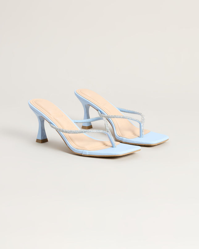 Ice Queen Rhinestone Kitten Heels