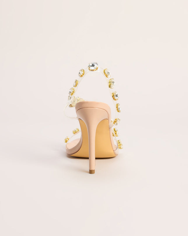 Big Entrance Gemstone Stiletto Heels