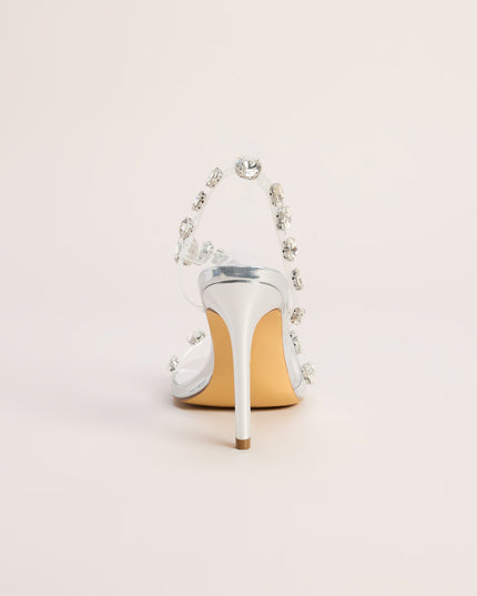 Big Entrance Gemstone Stiletto Heels