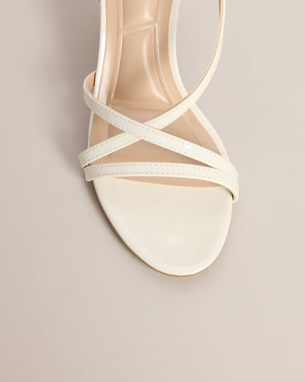 Pretty Little Plans Strappy Kitten Heels