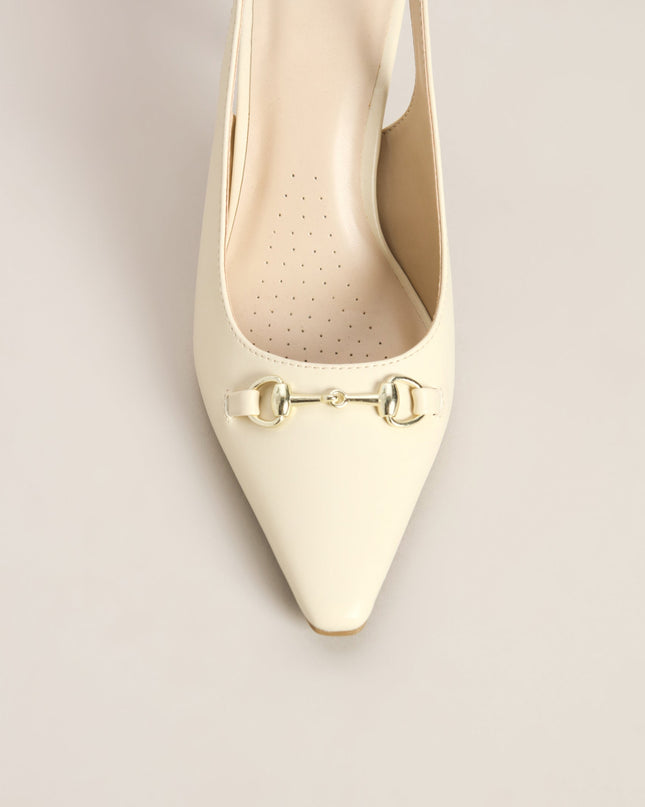 Polished Plans Horsebit Slingback Heels