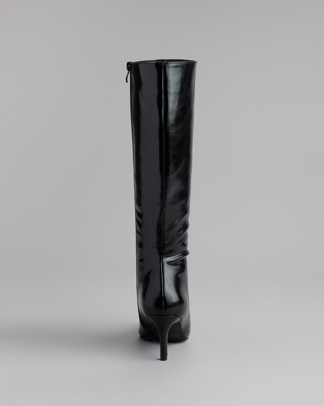 This piece brings trend-right energy to the Sleek Stance Faux Leather Stiletto Boots, perfect for 2026 outfits that stand out.