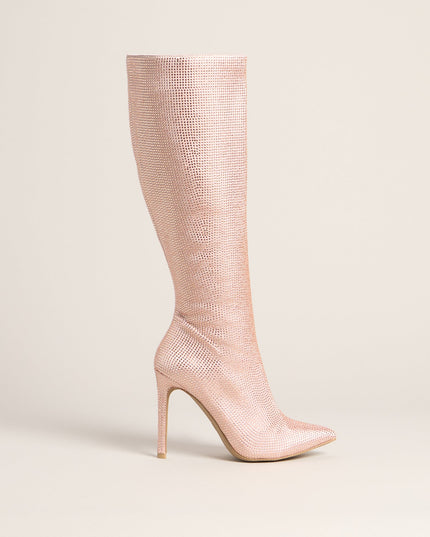 Steal The Night Rhinestone Boots