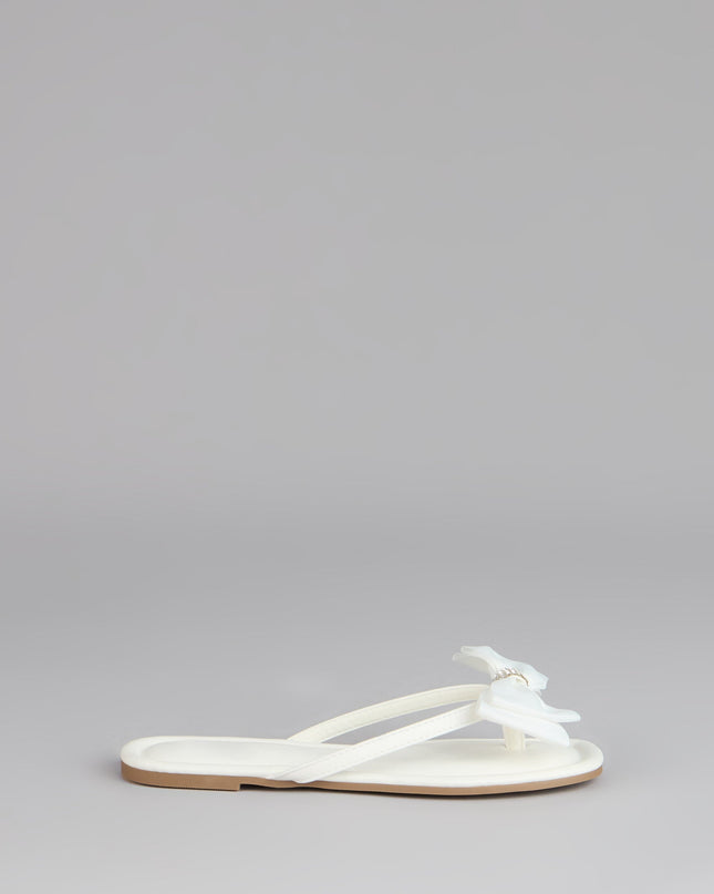 Sweet Steps Bow Thong Sandals