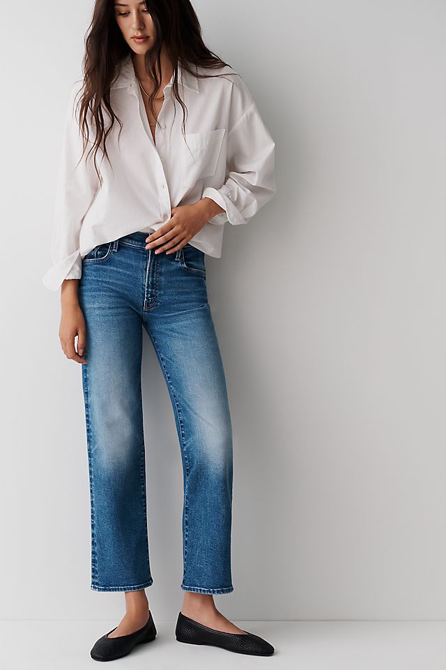 Maeve Shrunken Bennet Women's Buttondown Shirt