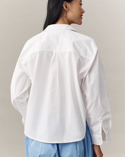 Maeve Shrunken Bennet Women's Buttondown Shirt