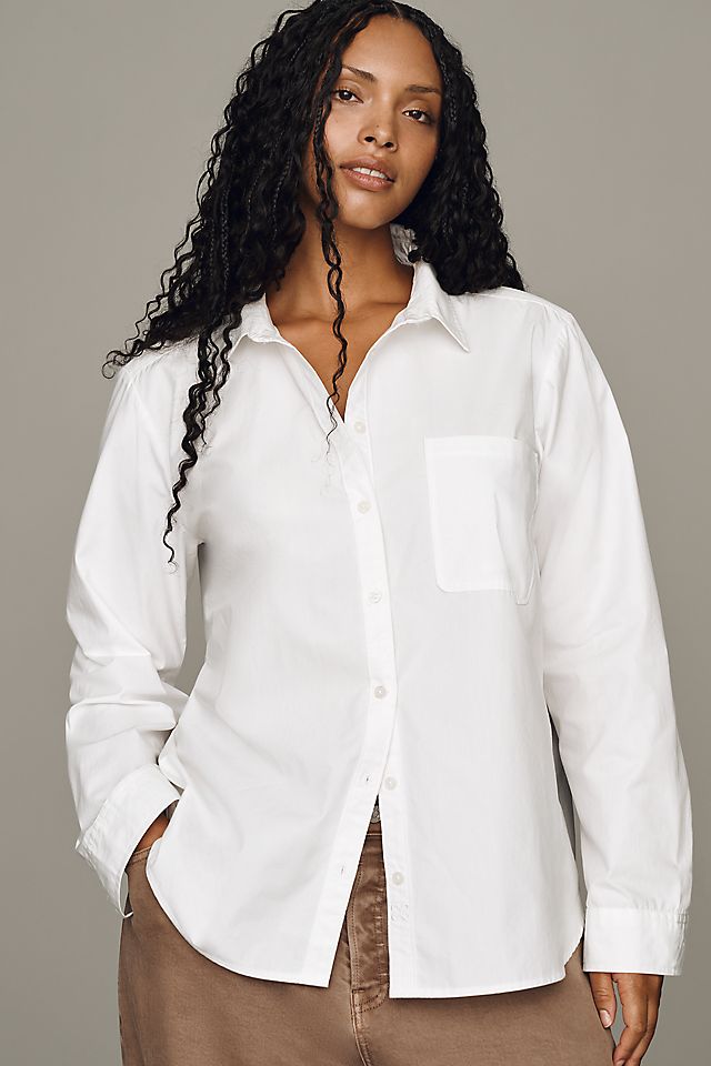 Maeve Kate Women's Classic Buttondown Shirt