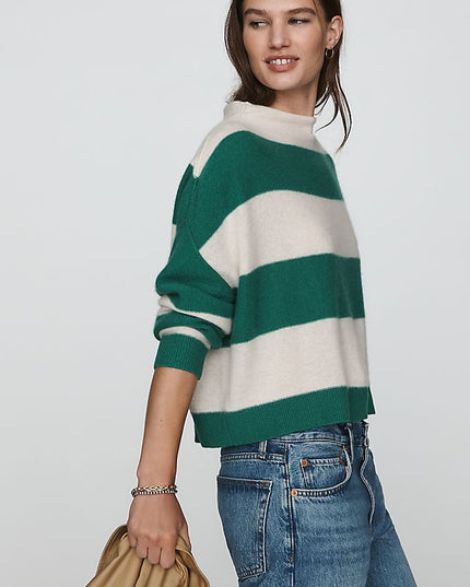 Pilcro Alani Women's Mock-Neck Cashmere Sweater
