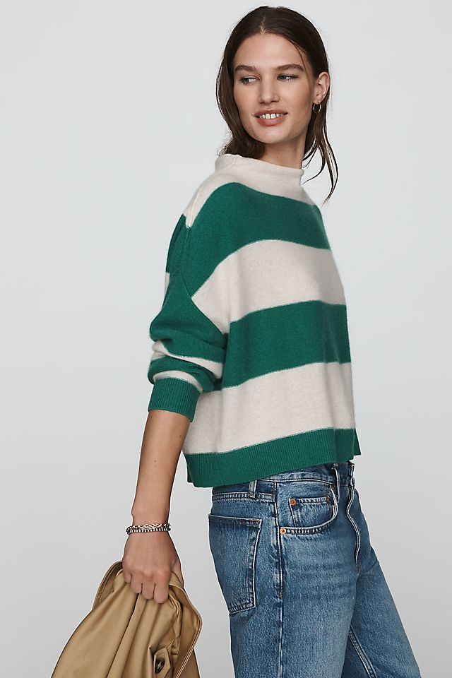 Pilcro Alani Women's Mock-Neck Cashmere Sweater