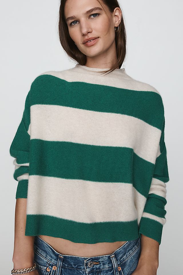 Pilcro Alani Women's Mock-Neck Cashmere Sweater