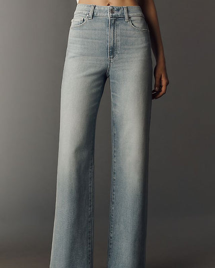 PAIGE Anessa Women's High-Rise Wide-Leg Jeans