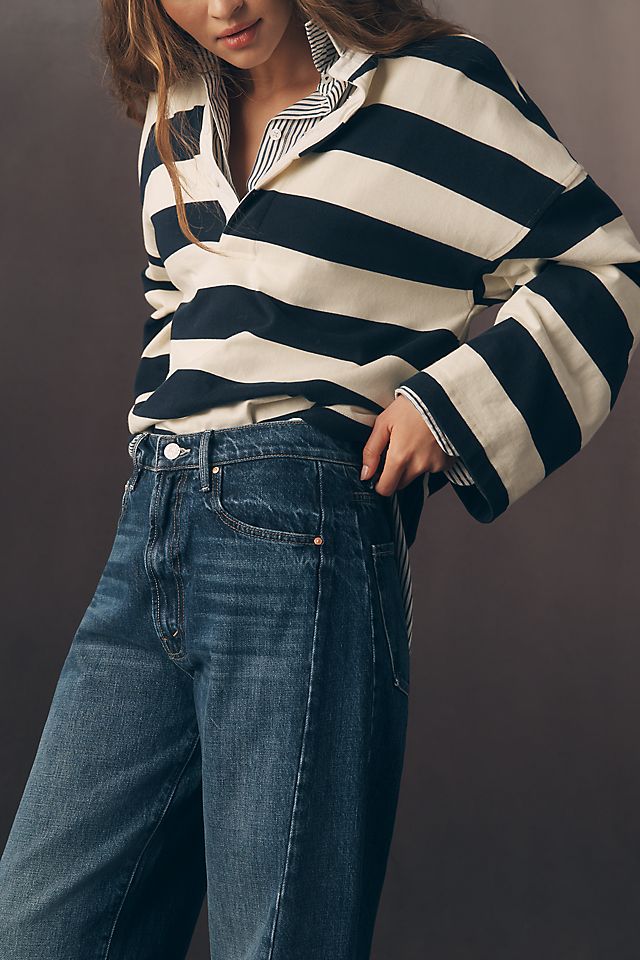 MOTHER The Half Pipe Women's High-Rise Ankle Jeans