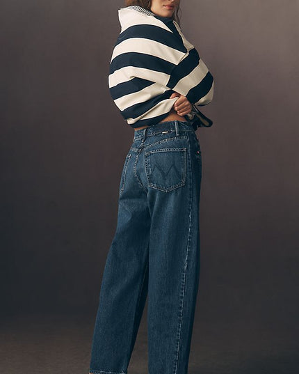 MOTHER The Half Pipe Women's High-Rise Ankle Jeans
