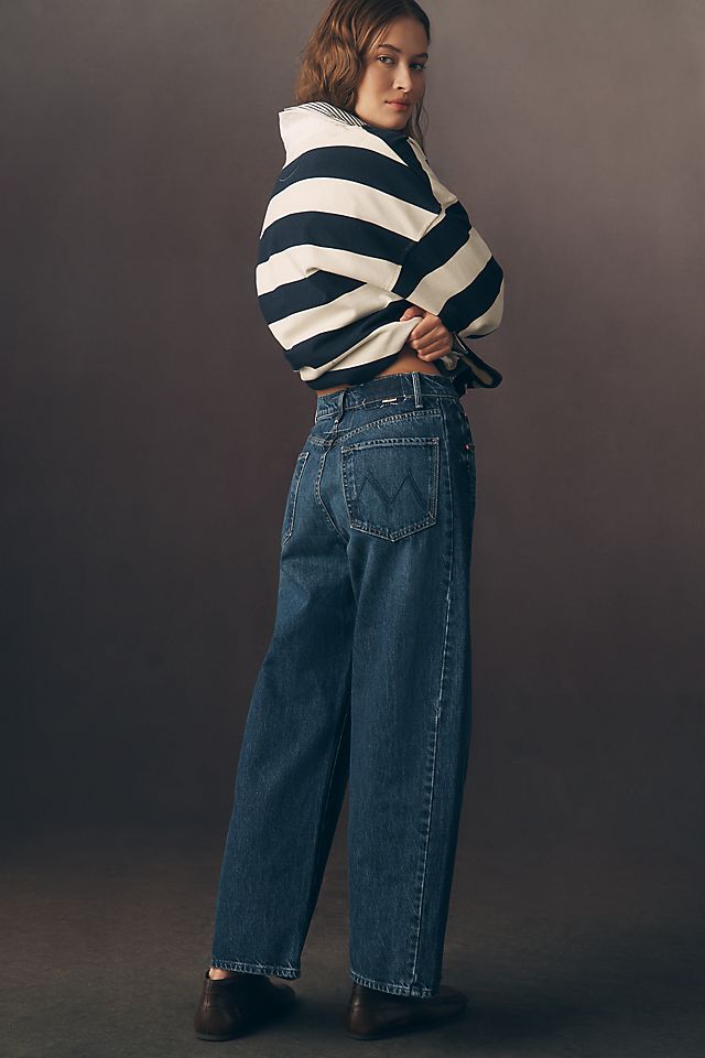 MOTHER The Half Pipe Women's High-Rise Ankle Jeans