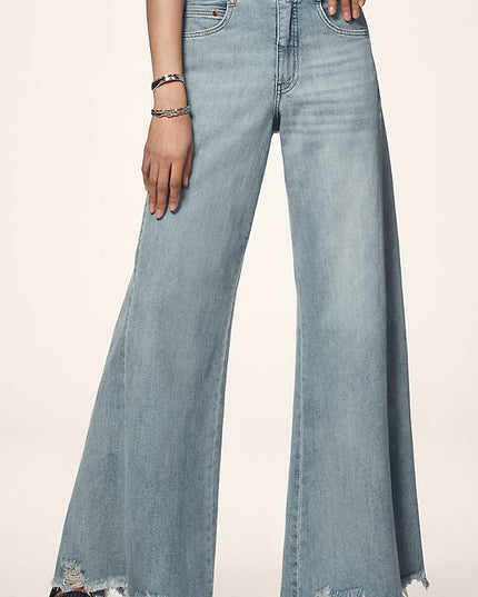 Pilcro Adi Women's Mid-Rise Flare Jeans