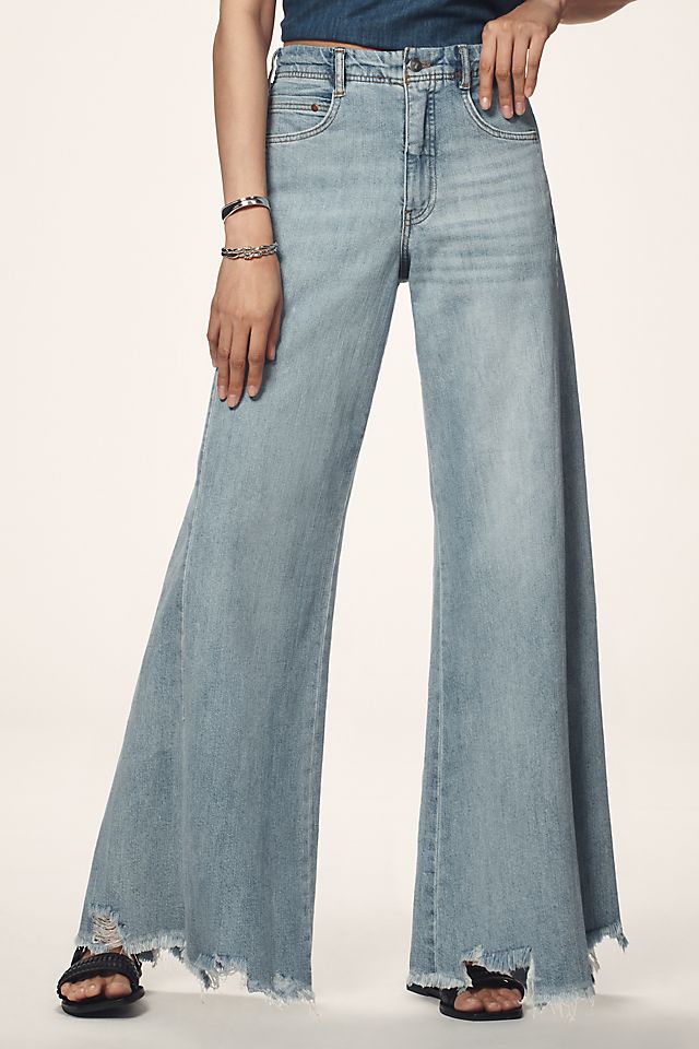 Pilcro Adi Women's Mid-Rise Flare Jeans