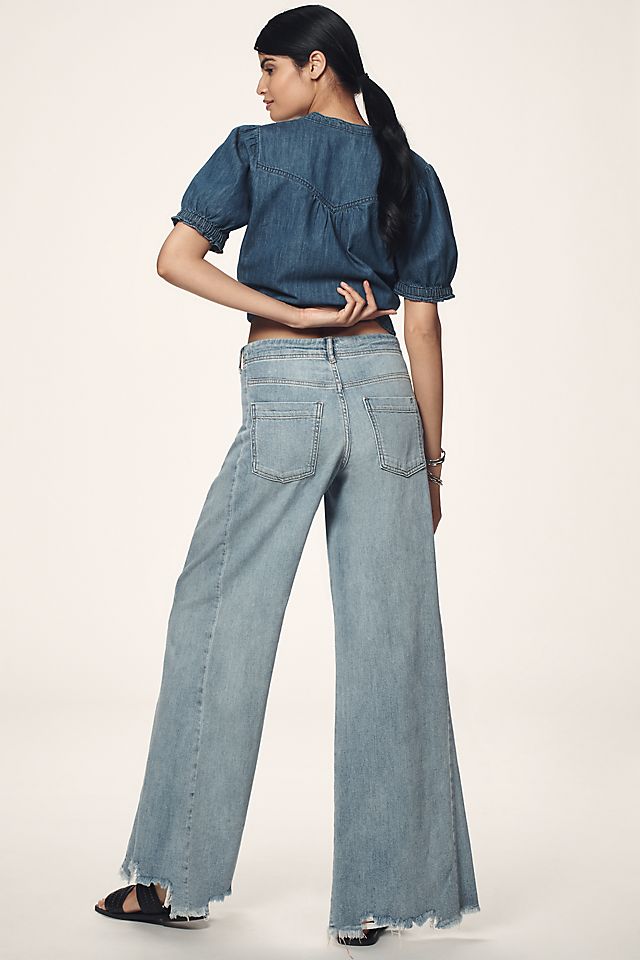 Pilcro Adi Women's Mid-Rise Flare Jeans