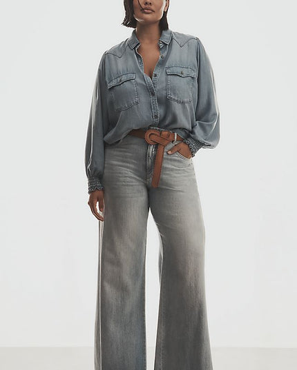 Pilcro Adi Women's Mid-Rise Flare Jeans