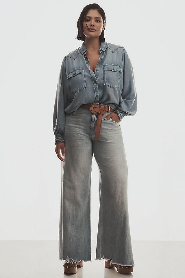 Pilcro Adi Women's Mid-Rise Flare Jeans