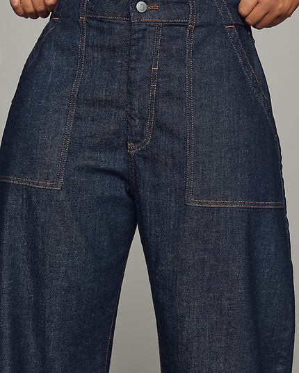Pilcro Kayden Women's High-Rise Carpenter Barrel Jeans