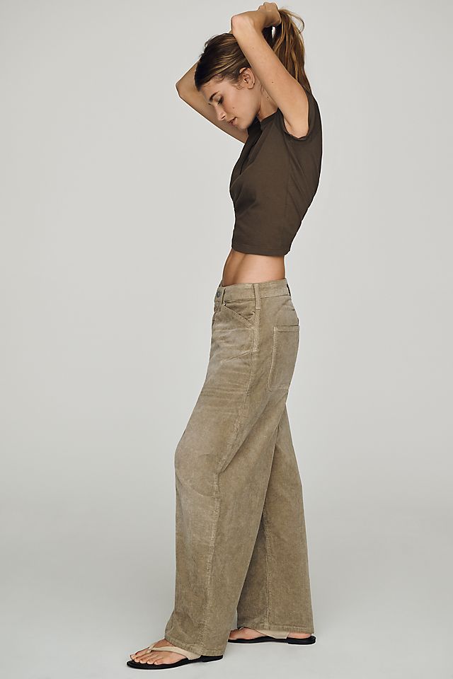 Pilcro Kayden Women's High-Rise Barrel-Leg Jeans