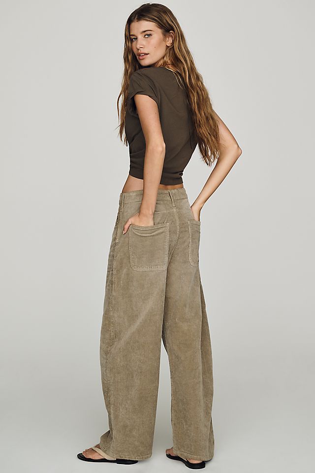 Pilcro Kayden Women's High-Rise Barrel-Leg Jeans