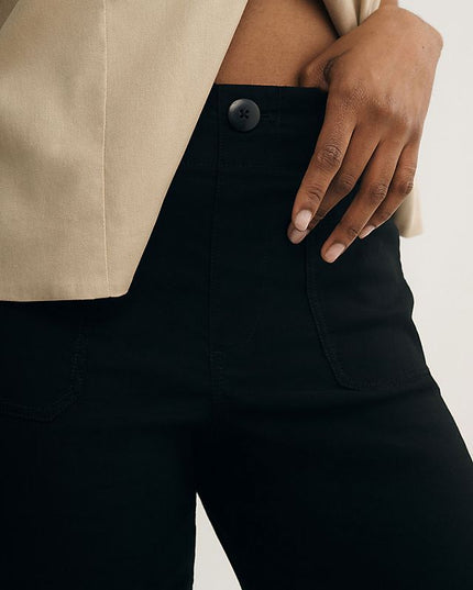 Maeve Colette Women's High-Rise Wide-Leg Pants