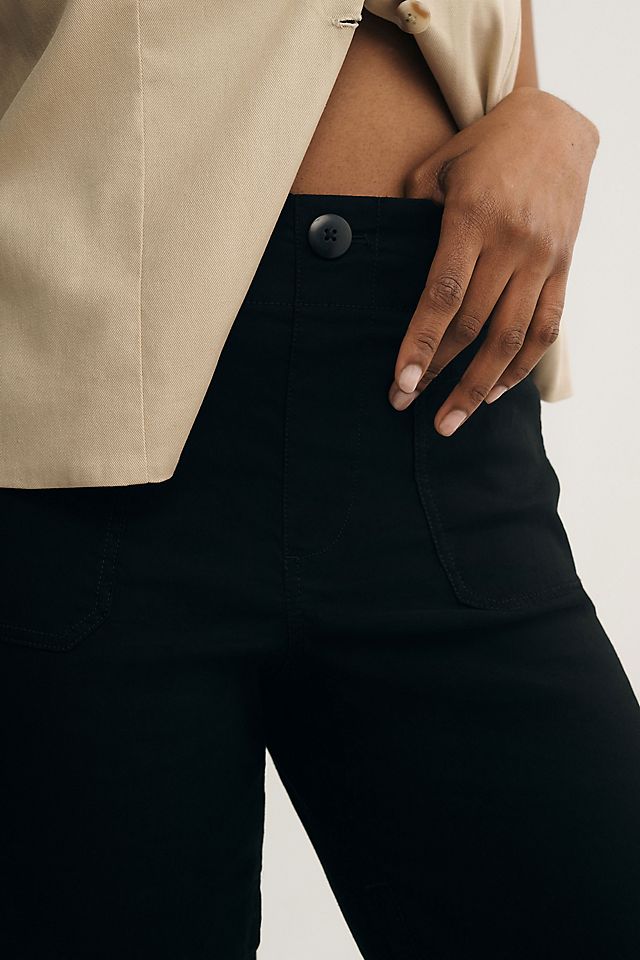 Maeve Colette Women's High-Rise Wide-Leg Pants