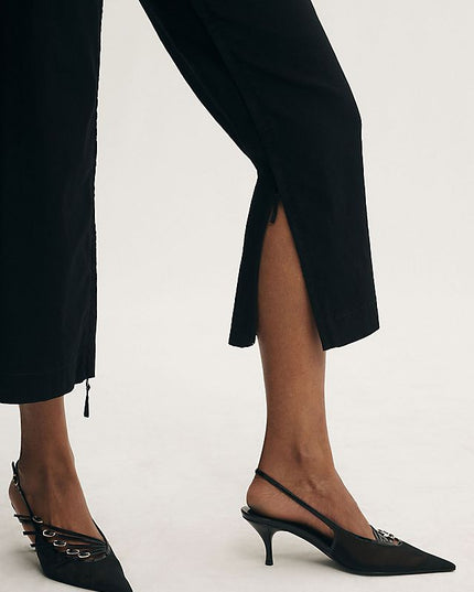 Maeve Colette Women's High-Rise Wide-Leg Pants