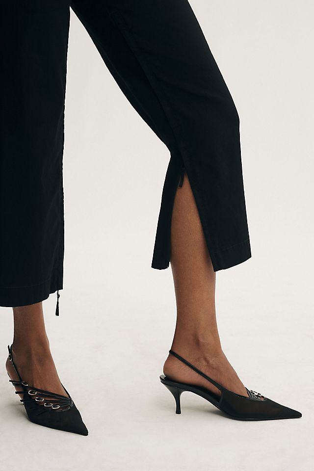 Maeve Colette Women's High-Rise Wide-Leg Pants