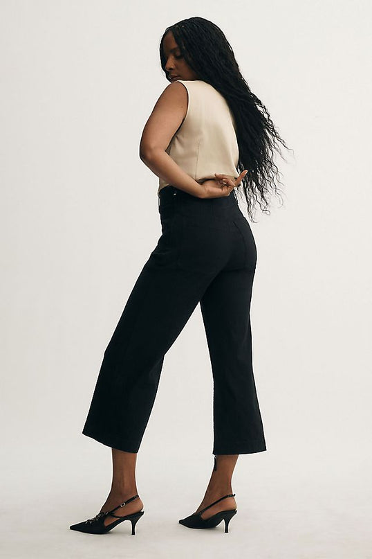 Maeve Colette Women's High-Rise Wide-Leg Pants