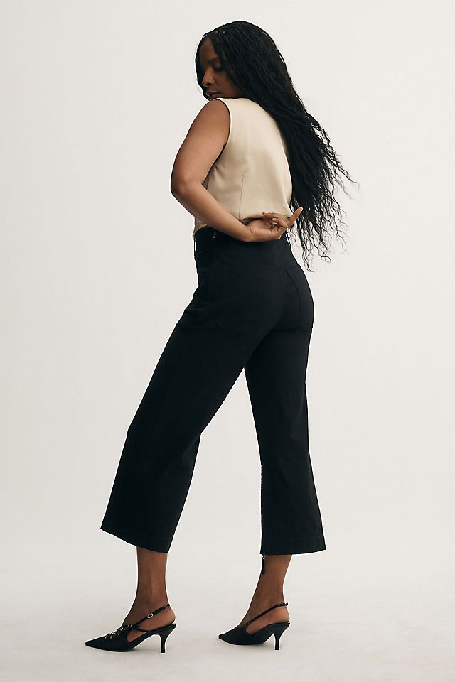 Maeve Colette Women's High-Rise Wide-Leg Pants