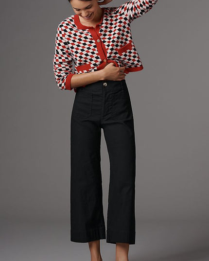 Maeve Colette Women's High-Rise Wide-Leg Pants