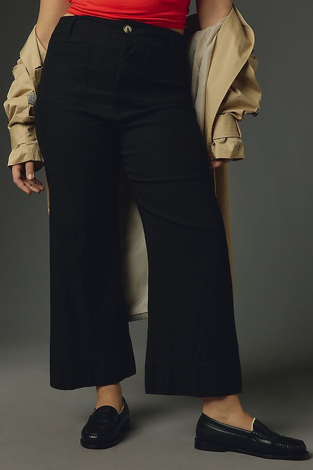 Maeve Colette Women's High-Rise Wide-Leg Pants