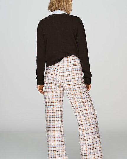 Maeve Colette Women's High-Rise Wide-Leg Pants