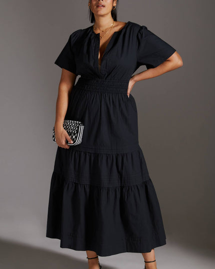 fp2-color:001|Anthropologie Somerset Women's Maxi Dress - Black