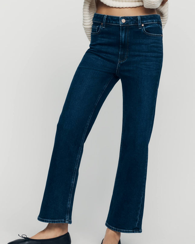fp2-color:091|PAIGE Anessa Women's High-Rise Straight Jeans Basilica — Basilica — 4