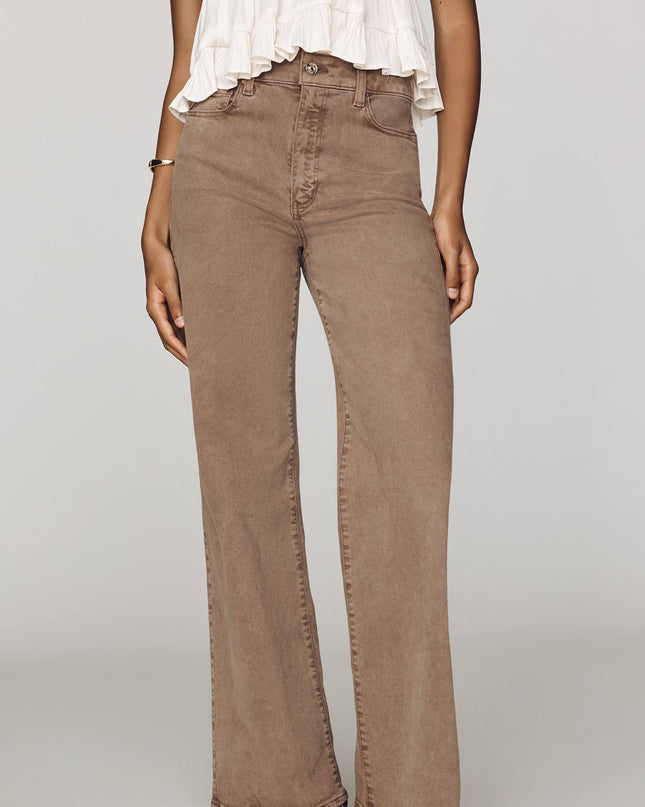 PAIGE Anessa Women's High-Rise Wide-Leg Jeans