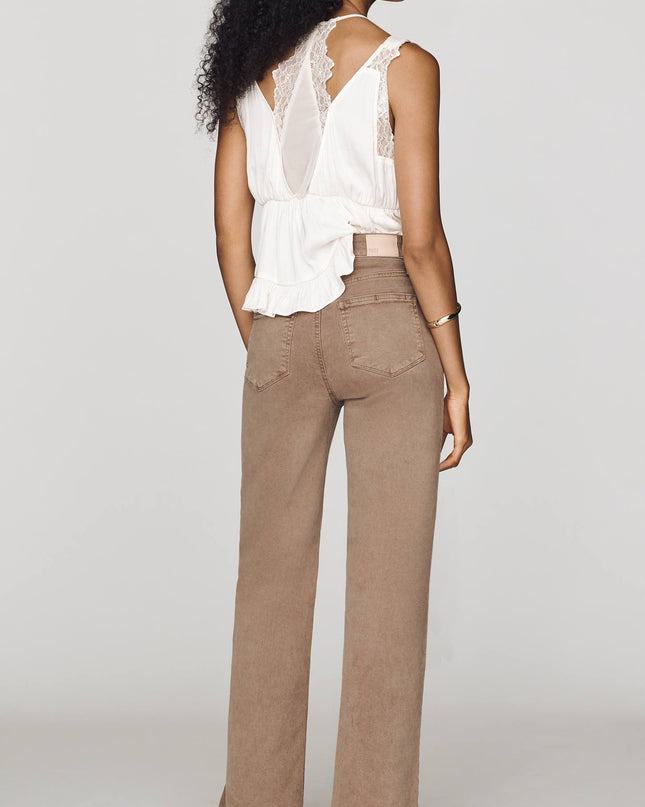 PAIGE Anessa Women's High-Rise Wide-Leg Jeans