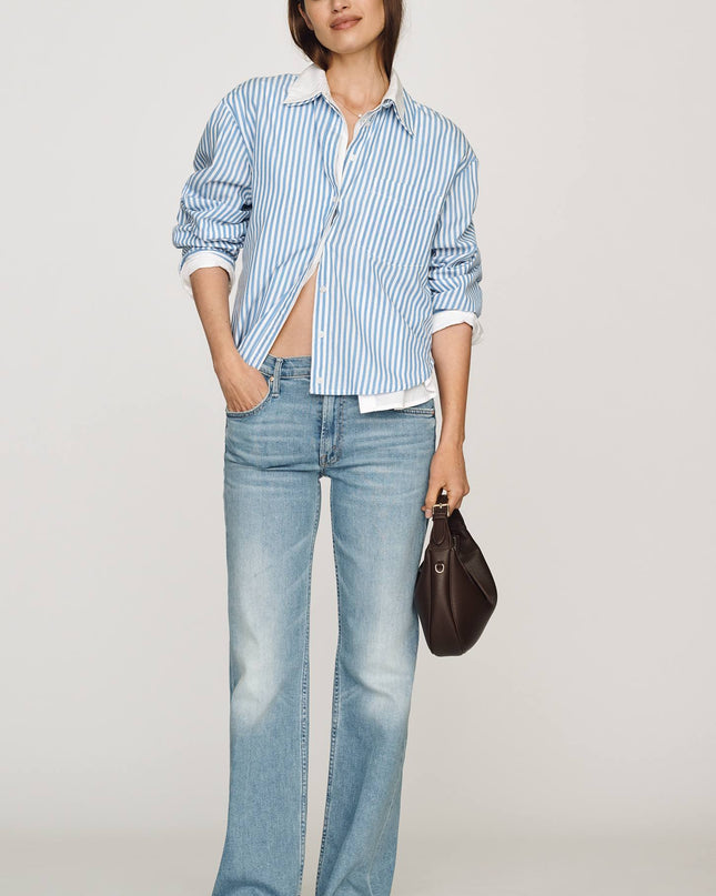 fp2-color:092|MOTHER The Bookie Sneak Women's Bootleg Jeans — Chaos Came Knocking — 1