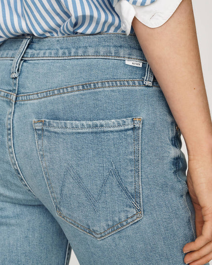 fp2-color:092|MOTHER The Bookie Sneak Women's Bootleg Jeans — Chaos Came Knocking — 3