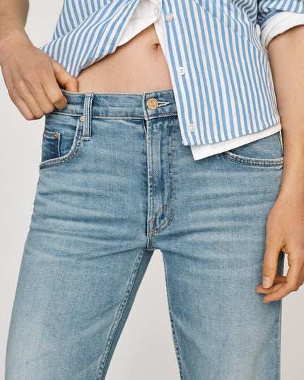 fp2-color:092|MOTHER The Bookie Sneak Women's Bootleg Jeans — Chaos Came Knocking — 5