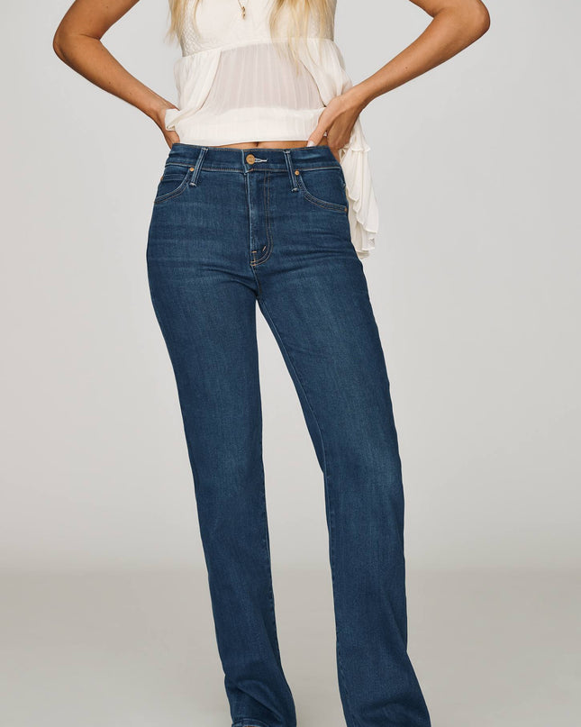 fp2-color:091|MOTHER Kick It Women's High-Rise Straight-Leg Jeans — Pinkies Up — 2