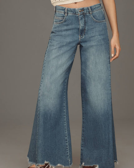 fp2-color:091|Pilcro Adi Women's Mid-Rise Flare Jeans — Plover — 2